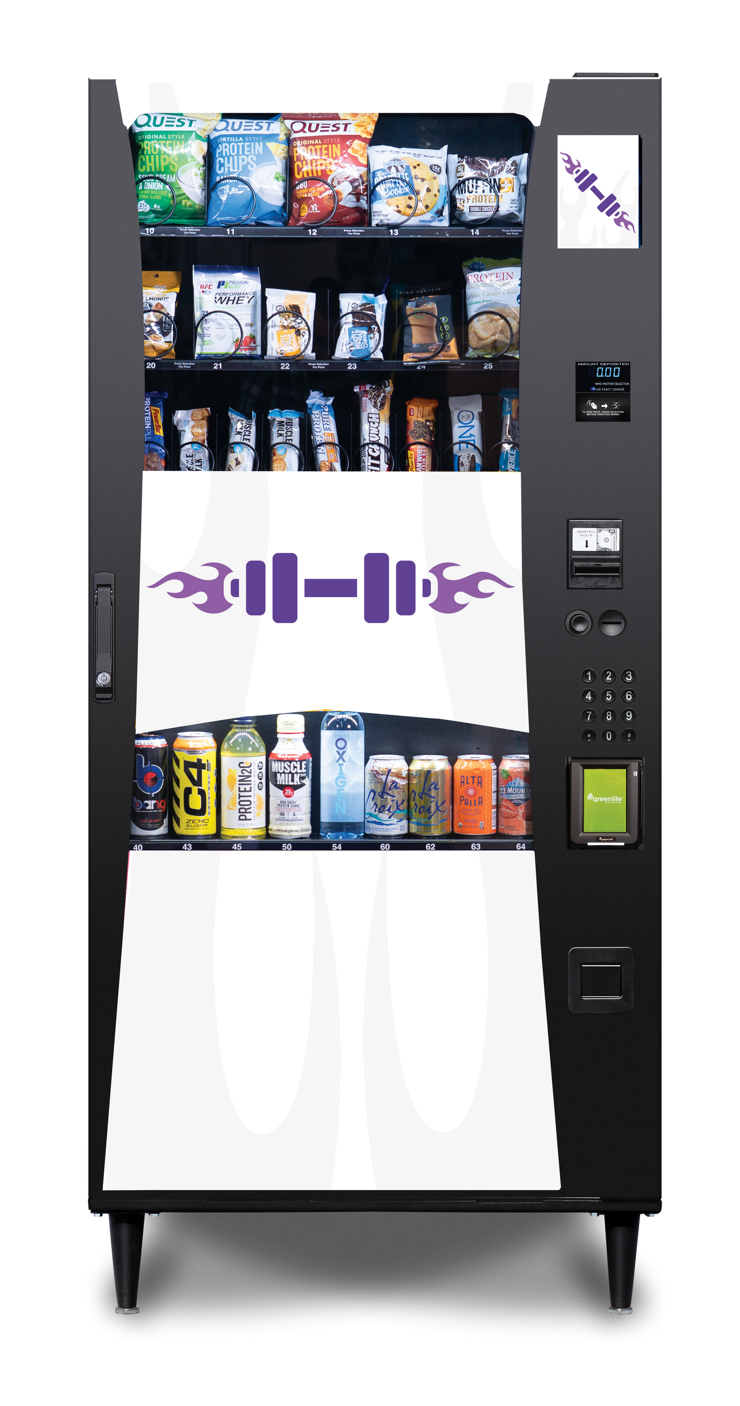 Express Fitness Combo Vending Machine