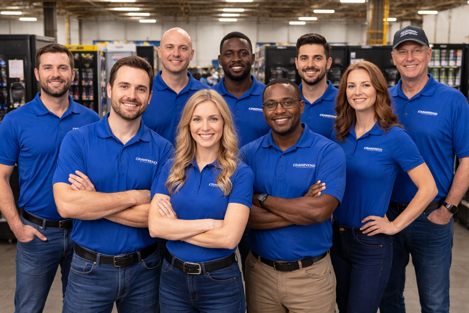 Meet the Dedicated Team Behind Crane Vend