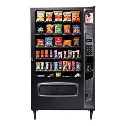 Selectivend 40-Selection Snack Vending Machine with Coin Mechanism and Bill Validator